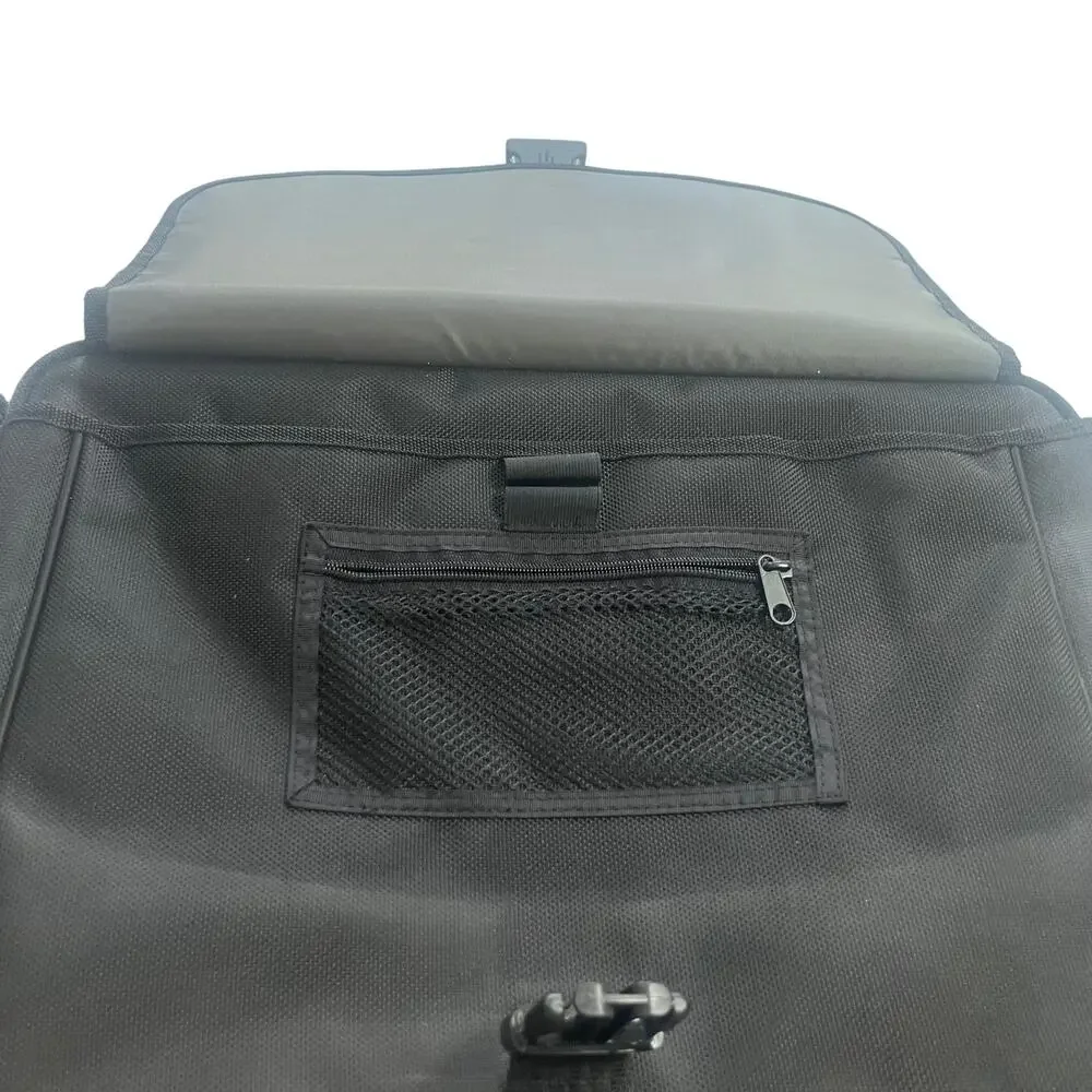 Targus Black Laptop‎ Work Office Black Grey Strap Laptop Shoulder Bag